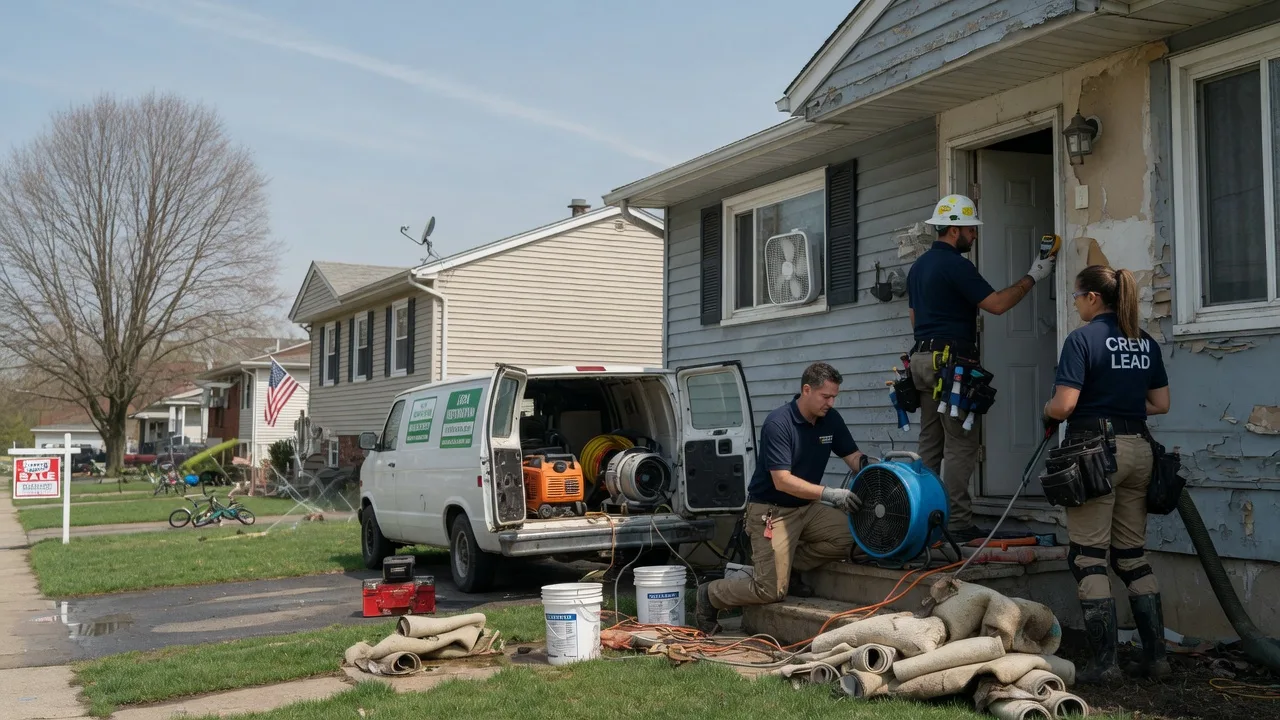 Flood Cleanup in Union Springs, NY near me